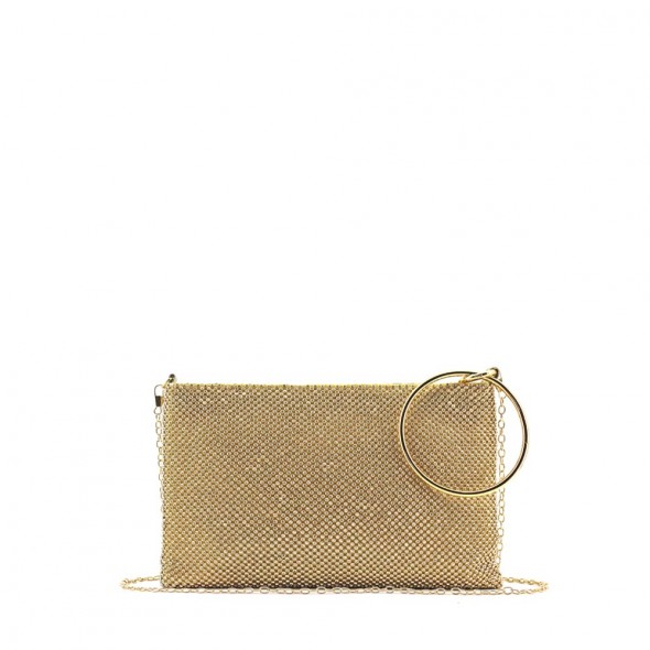 Clutch De Cadena Brillo 